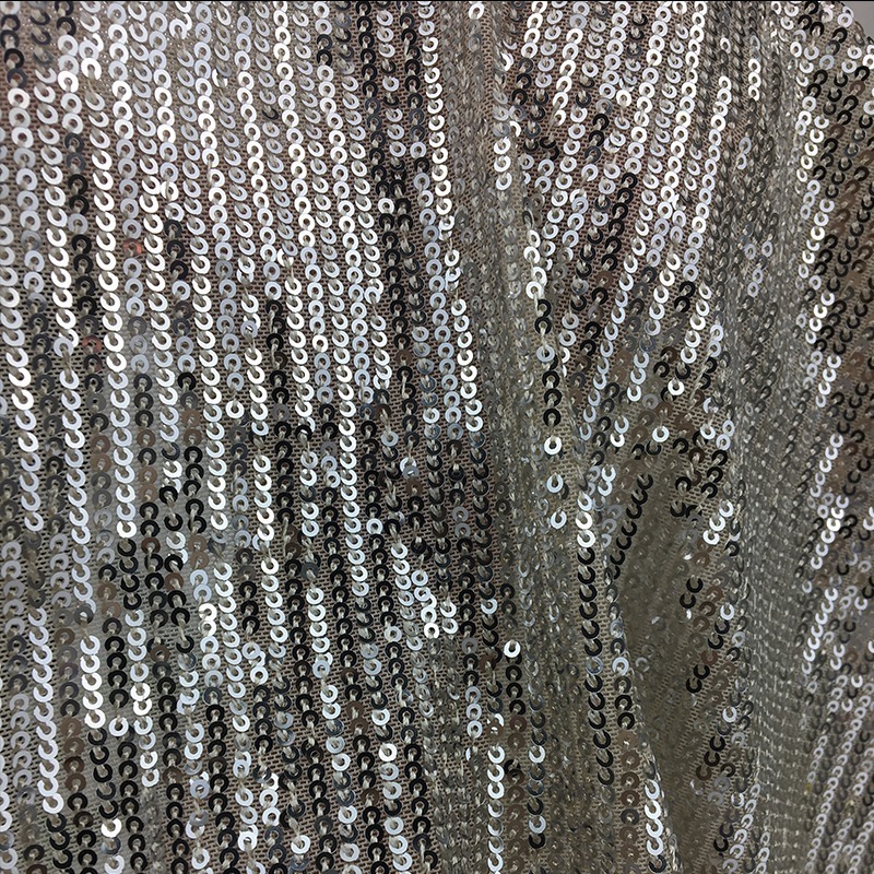 Stretch Sequin Fabric with 18mm Large Sequin - twintextile