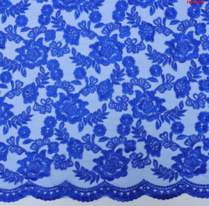 Solid color embroidery