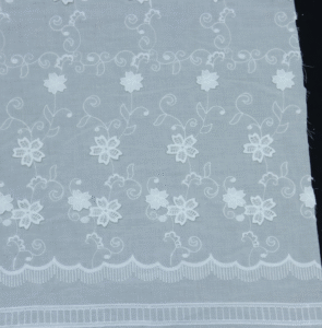 fabric+guipure lace