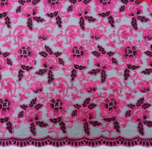 Multicolor embroidery